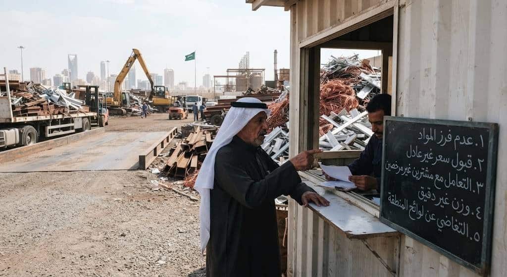5 أخطاء شائعة عند بيع السكراب تجنبها الآن بالدمام