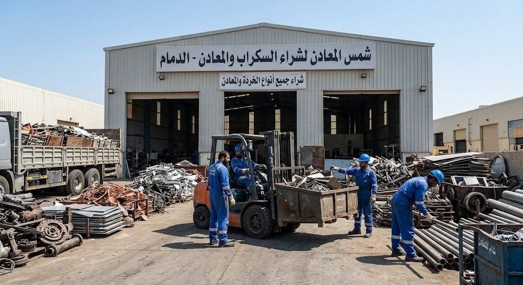 شراء سكراب الدمام | نشتري الحديد والنحاس بأعلى الأسعار - شمس المعادن